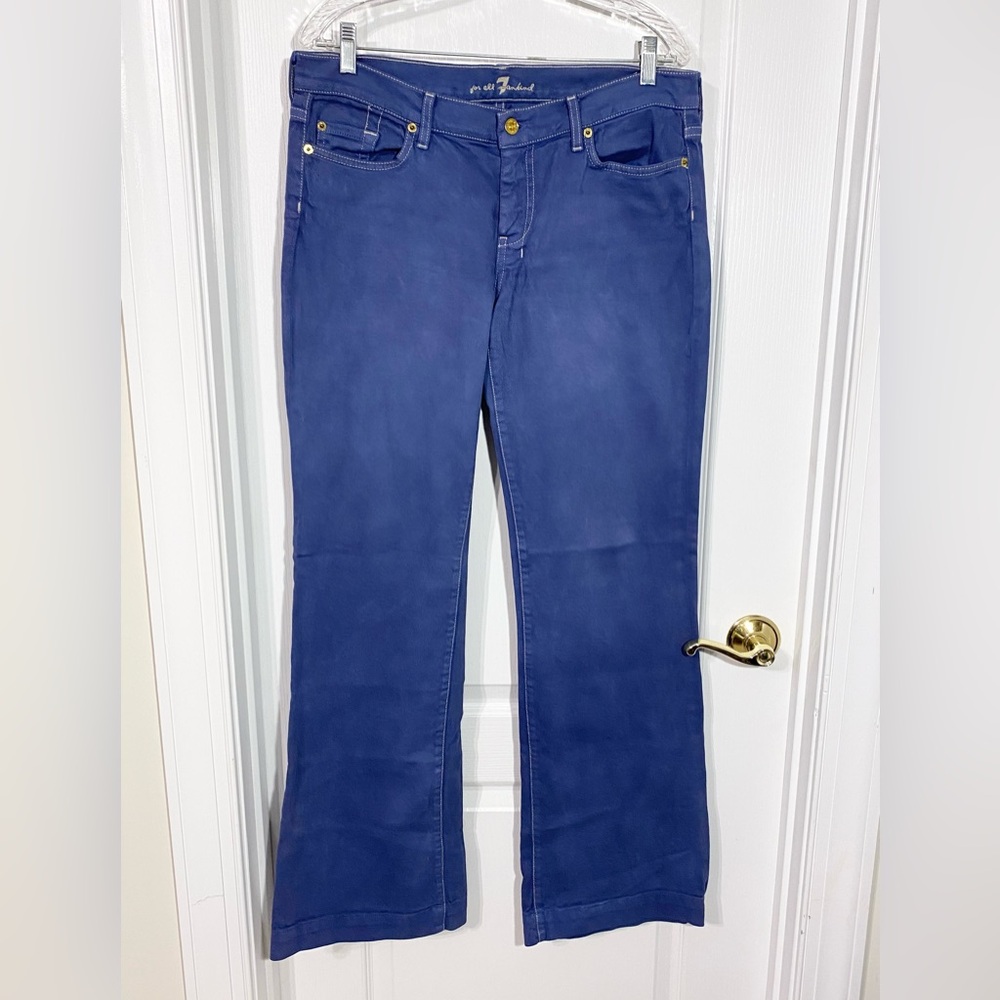 Y2K 7FAM USA Made Dojo Bootcut Jeans Blue Size 32 7 For All Mankind